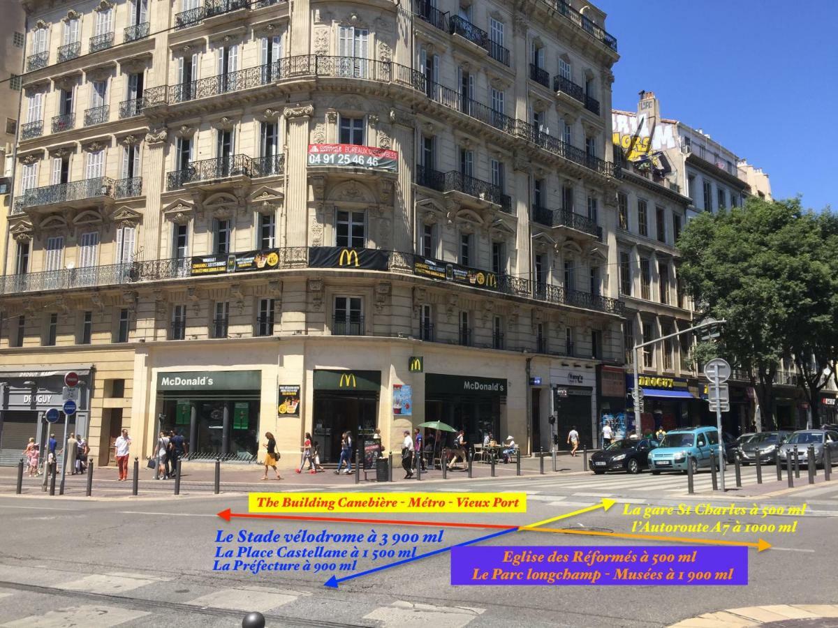 The Building Canebiere Marsella Exterior foto